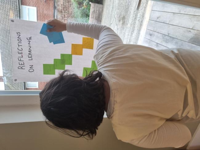 - An opportunity to reflect 